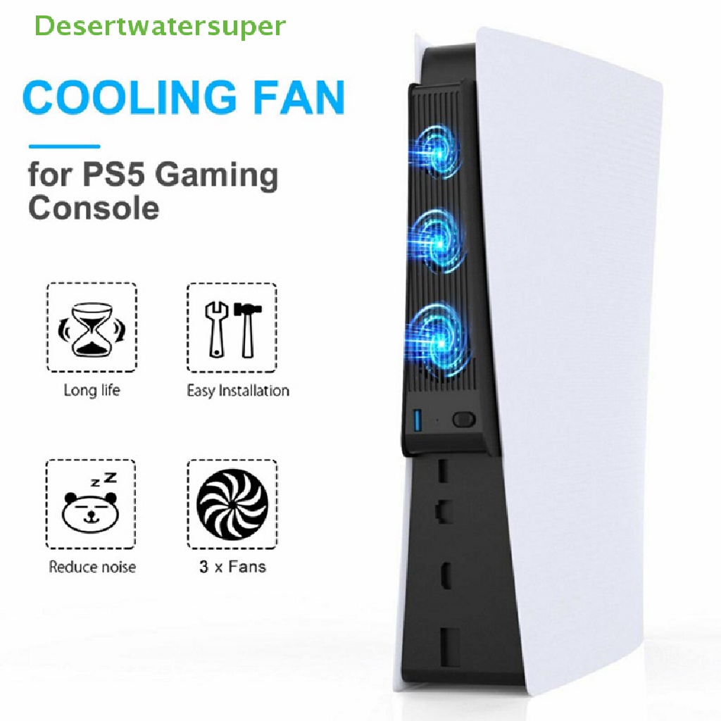 Quạt Tản Nhiệt 3 Cánh Mở Rộng Cho PS5 Áo Khoác Phao Thời Trang Trẻ Trung Cá Tính
