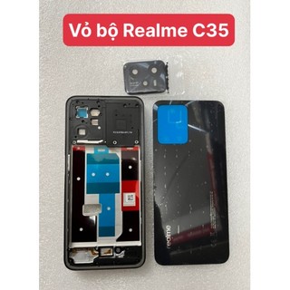Vỏ bộ Realme C35,dùng thay thế