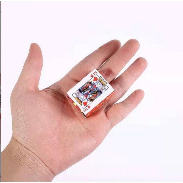 BỘ BÀI 4CM SIÊU MINI 54 LÁ (KỂ CẢ 2 LÁ JOKER)