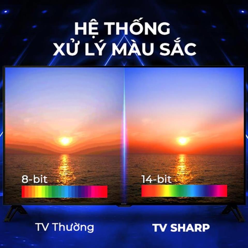 Smart Tivi Sharp 65 Inch 4T-C65CK1X 4K Ultra HD < Chính hãng BH:24 tháng tại nhà toàn quốc >