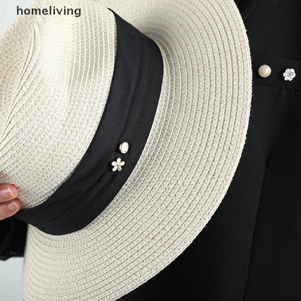 Set 10 Ghim Cài Áo Đính Ngọc Trai Dễ Thương Chống Chói Tiện Dụng