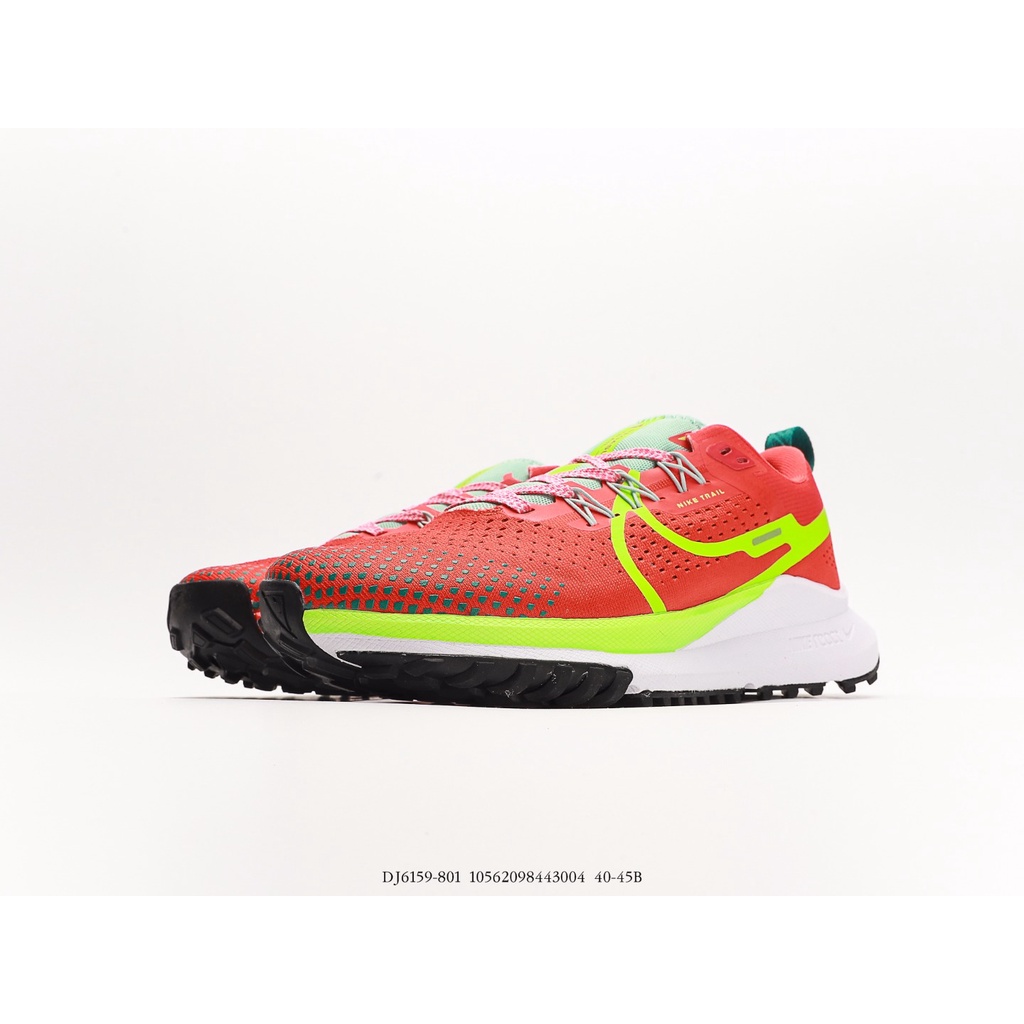 (CHÍNH HÃNG_NEW_HOT) giày thể thao Nike React Pegasus Trail 4 màu cam dạ quang