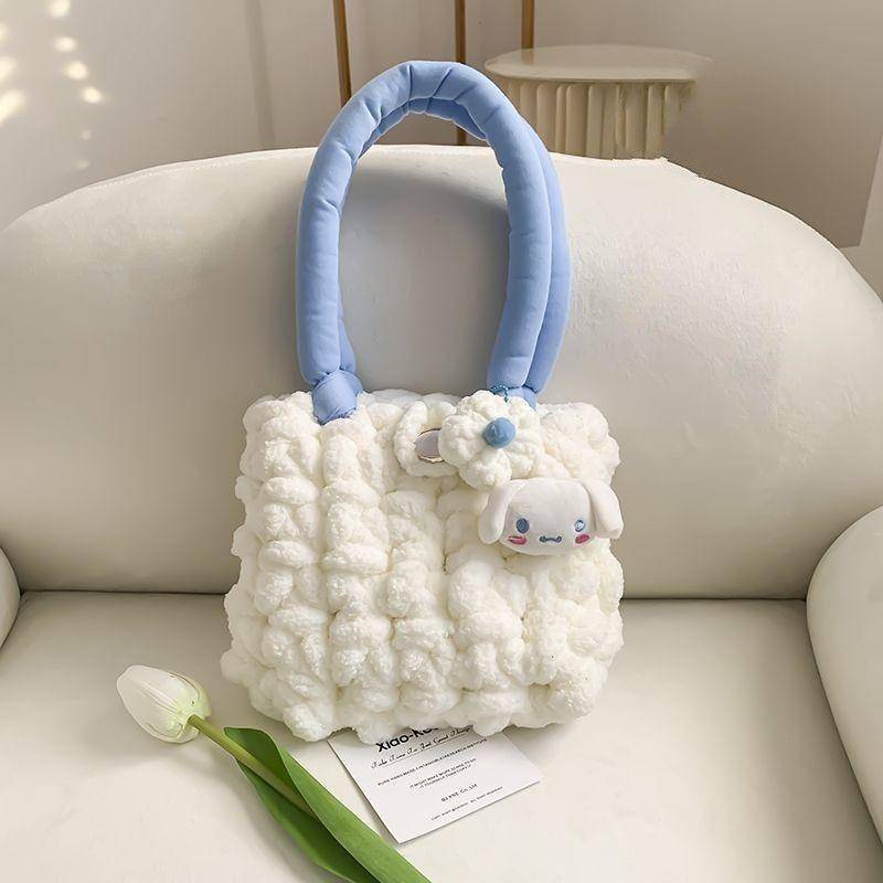 Bộ Túi Xách Dệt Tay DIY Xinh Xắn Cho Bạn Gái