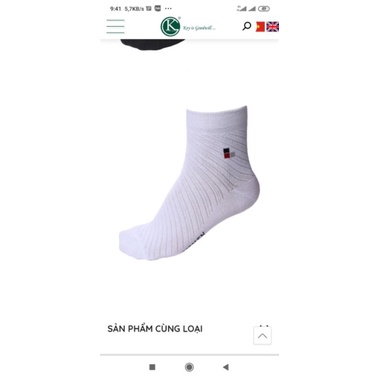 10 đôi tất vớ nam cotton cổ cao Bizmen - Dzung