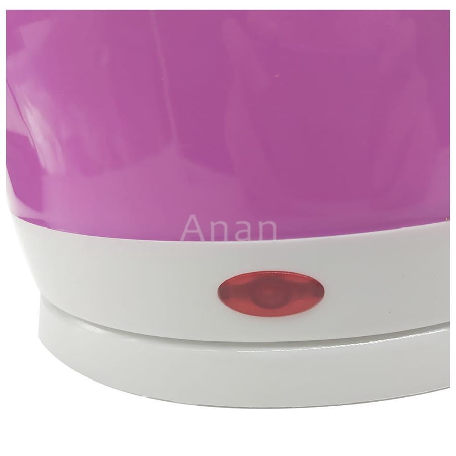 Ấm Siêu Tốc Kettle Màu 2L, Ấm Đun Nước Siêu Tốc Vỏ Nhựa 2 Lớp Cách Nhiệt Chống Nóng, Nhanh Sôi, An Toàn Tiết Kiệm Điện