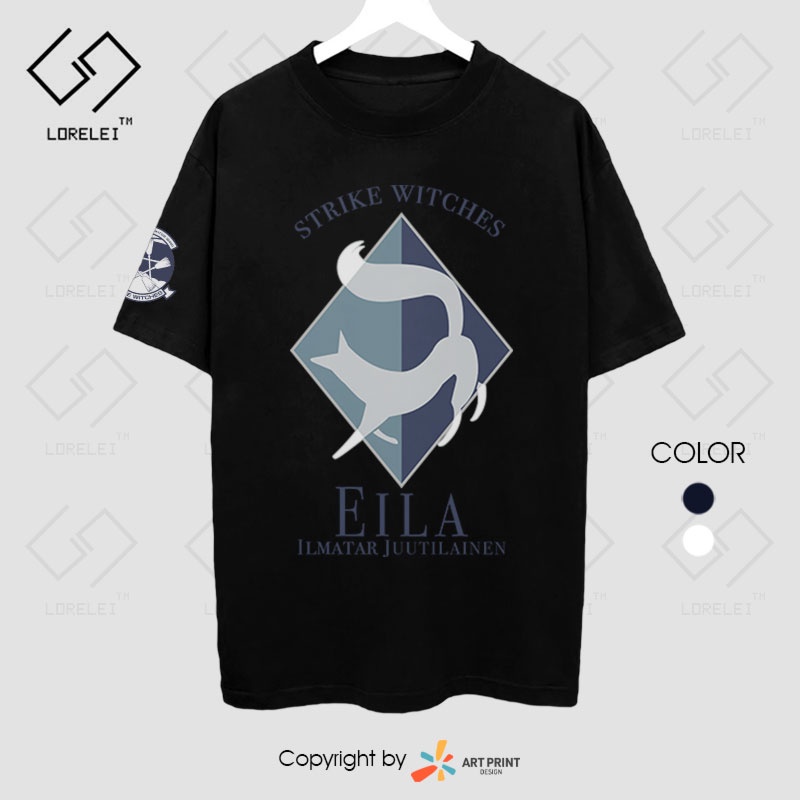Áo thun Strike Witches: Road to Berlin Eila Ilmatar Juutilainen  ngắn tay