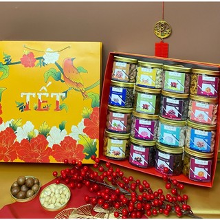Hộp quà tết 2023 hộp quà tặng sức khỏe haily gift hl004bgi