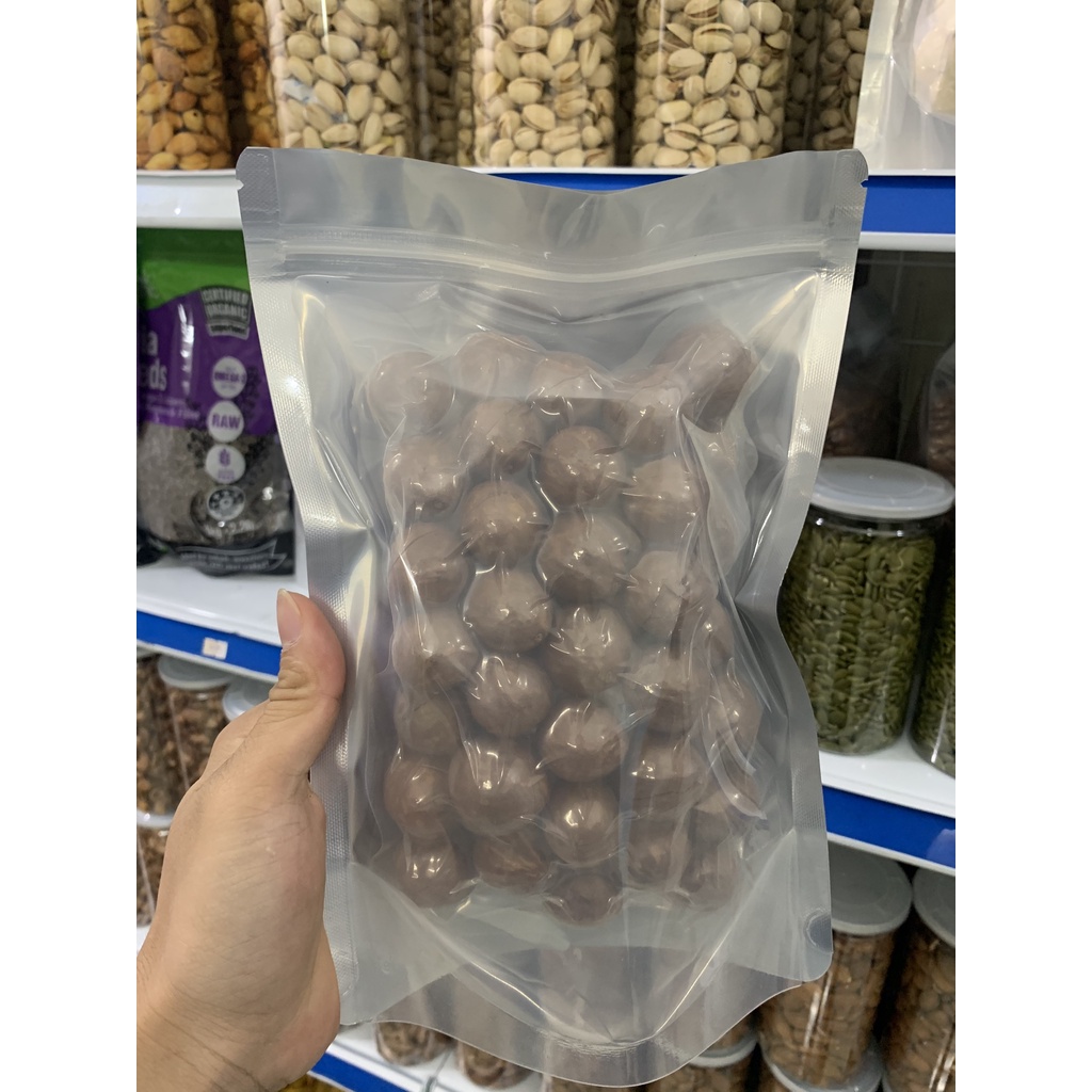 500gr Hạt Macca hạt Mắc ca sấy nứt vỏ BẢO QUÂN size 2430