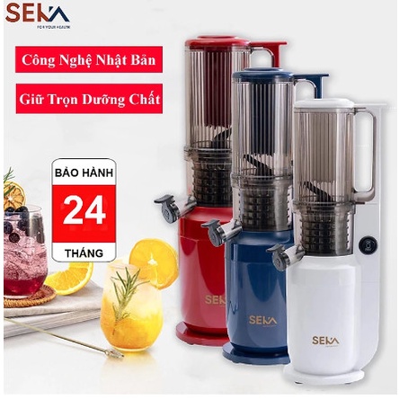 Máy ép chậm, máy ép hoa quả, máy ép trái cây SEKA SK535S an toàn tiện ích