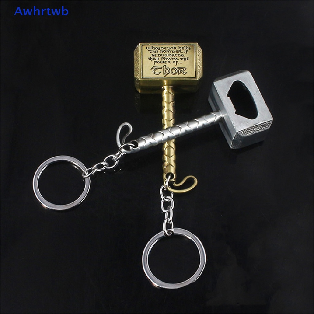 1 Dụng Cụ Mở Nắp Chai Bia Hình Búa Thor Với Tay Cầm Dài Mới