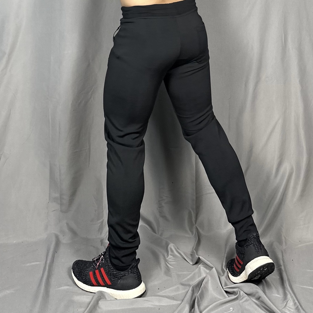 Quần dài tập gym nam DO GYM SHOP logo thêu, thun co giãn 4 chiều thoáng mát