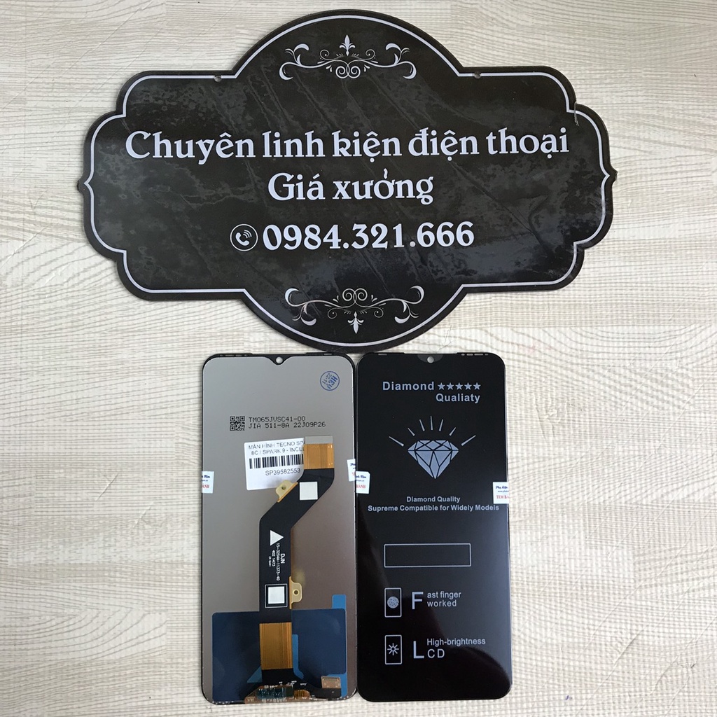 MÀN HÌNH TECNO SPARK 8C / SPARK 9T / Vision 3 / KG5j / Kh6 / - INCELL