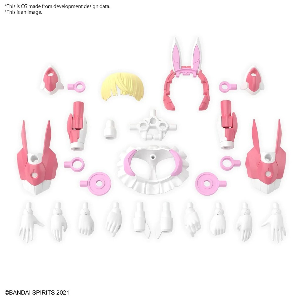 Mô Hình 30MS HG Lirinel Color A Bandai 30 Minutes Sisters Đồ Chơi Lắp Ráp Anime Nhật