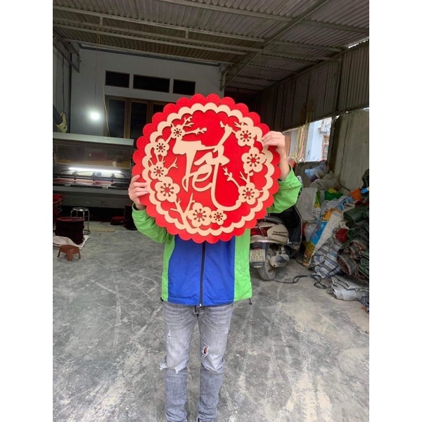 Liễng gỗ trang trí Tết