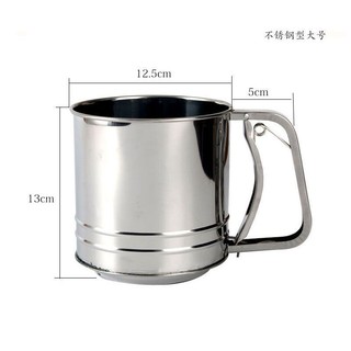 Ca rây bột inox size đại, trung