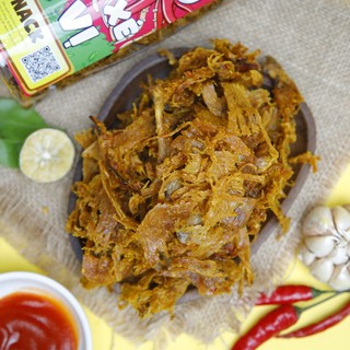 Mực Xé Sợi cay tẩm vi Hủ 300G - GÀ BEO FOOD