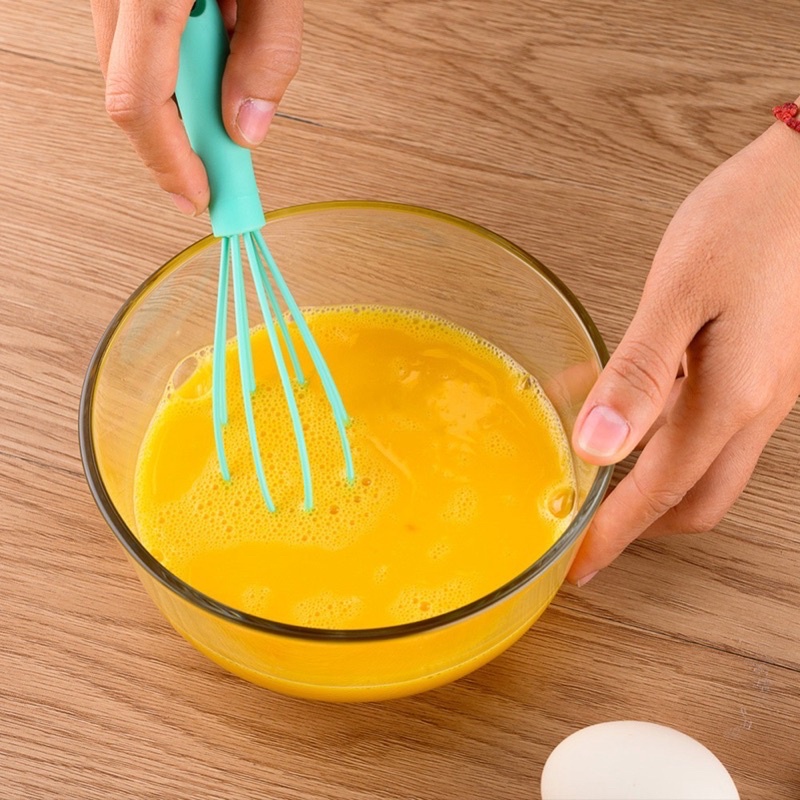 Cây đánh trứng nhiều màu sắc 17cm