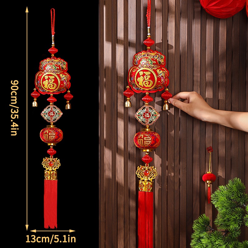 Lồng Đèn Đỏ Treo Trang Trí Năm Mới