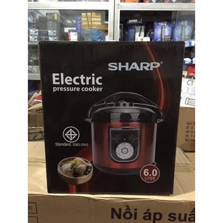 [CHÍNH HÃNG] NỒI ÁP SUẤT ĐA NĂNG SHARP 6L♥️