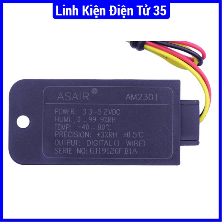 Cảm biến nhiệt độ - độ ẩm DHT21 3 dây nối siêu chất lượng
