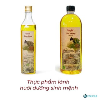 [chai thủy tinh] Dầu phộng Hương Khê 500ml