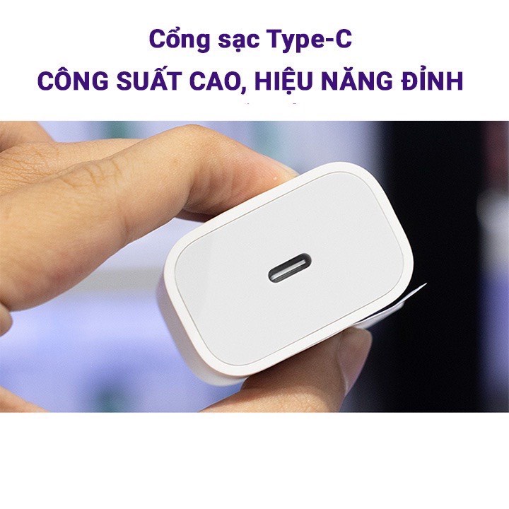 BỘ Sạc nhanh PD 20w Dành Cho Ip 6 7 8 8plus X xsmax 11 12 13 14 pro proMax