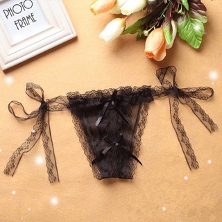 Quần lót ren buộc dây sexy voan mỏng