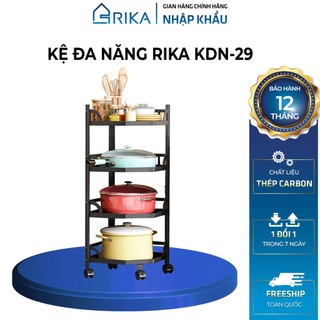 Kệ để nồi xoong rika kdn29 kệ để gia vị chất thép carbonsơn tĩnh điện chống gỉ