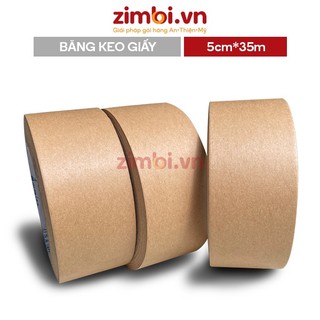 Băng keo giấy kraft nâu 45mm*35m