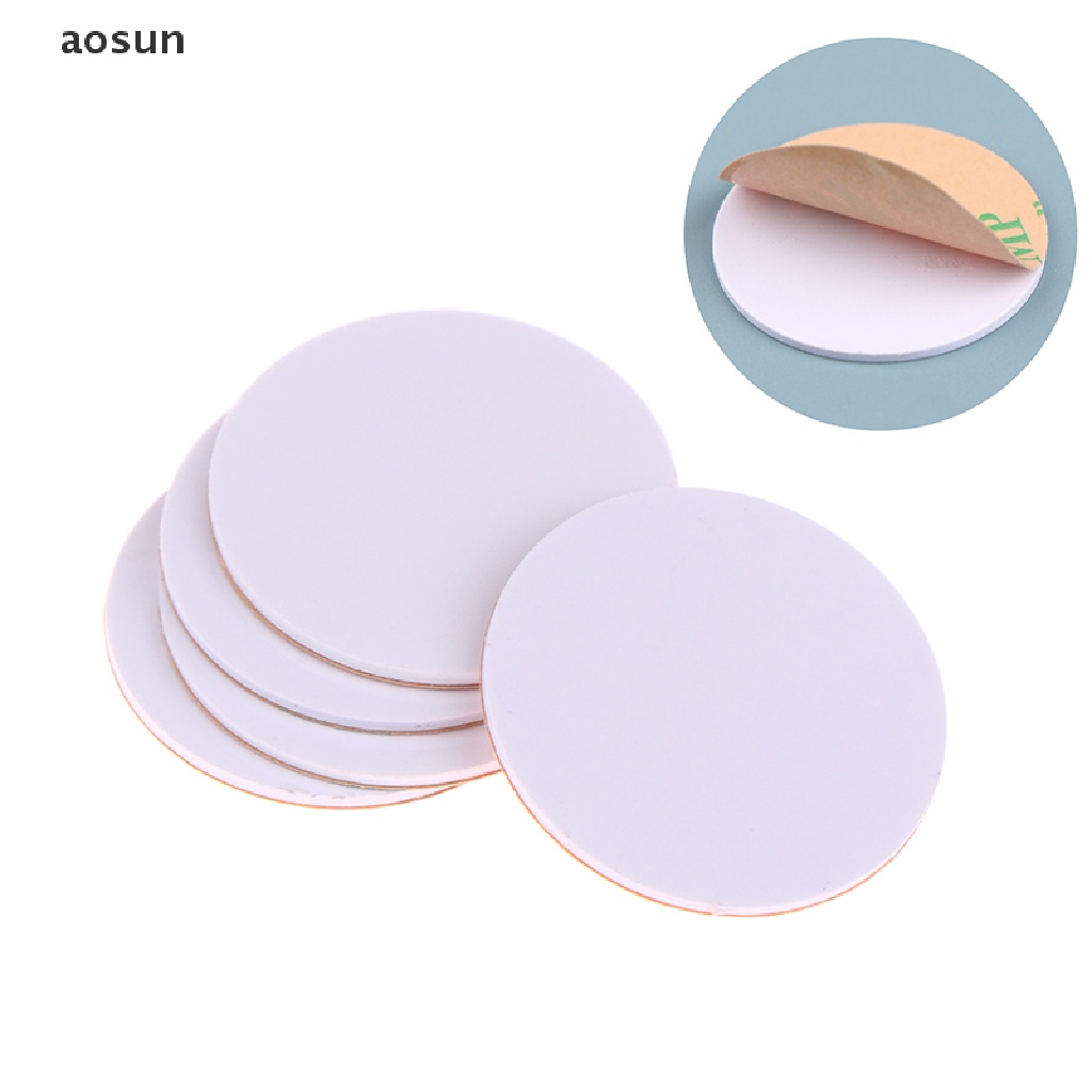 Set 5 Tấm Hình Dán 25mm 125Khz RFID Tags EM4305 T5577 Có Thể Viết Lời Thông Minh