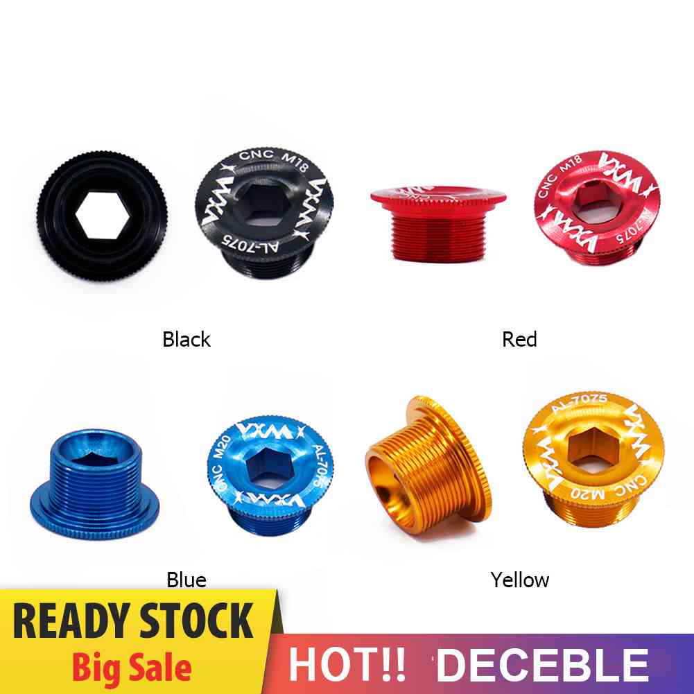 Ốc Vít M18 Bằng Nhôm Chống Bụi Cho Trục Xe Đạp Leo Núi
