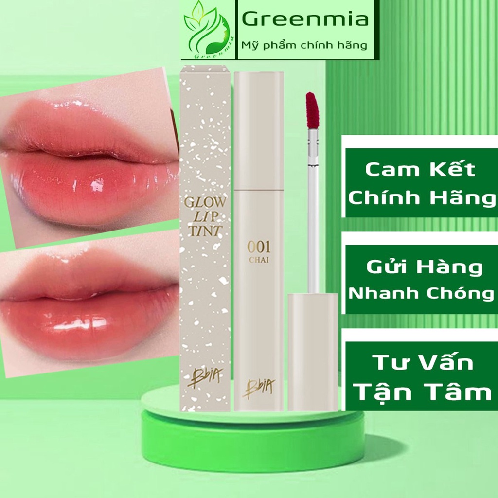 Son Bbia Tint Bóng Glow Lip Tint 01 Chai Cam Đào Siêu Xinh 4ML [CHÍNH HÃNG]
