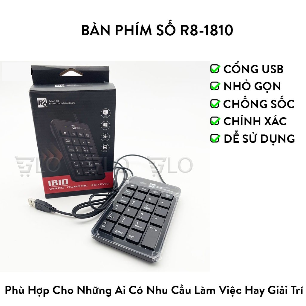 BÀN PHÍM SỐ MÁY TÍNH TIỆN LỢI [SALE]