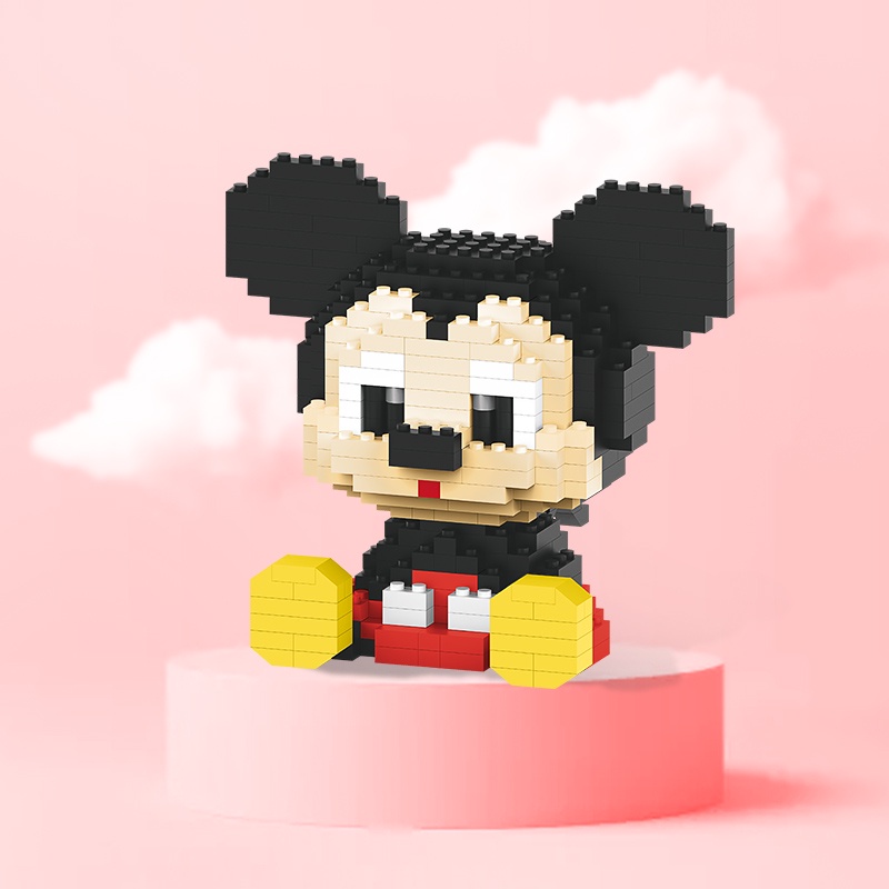 Disney Bộ Đồ Chơi Lắp Ráp 3D Cho Bé