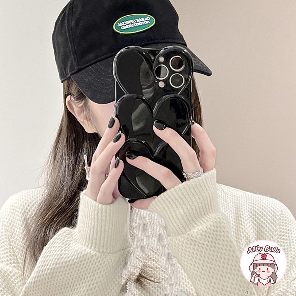 Ốp Điện Thoại TPU Mềm Chống Sốc Họa Tiết Trái Tim Cho IPhone 14 Pro Max 11 7Plus 13 12 11 Pro Max X XS XR