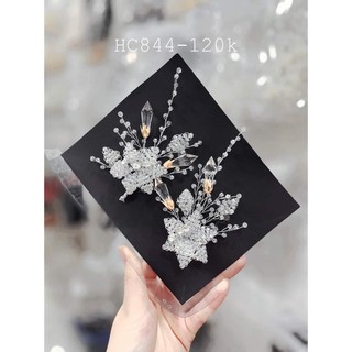 các mẫu cài tóc cô dâu