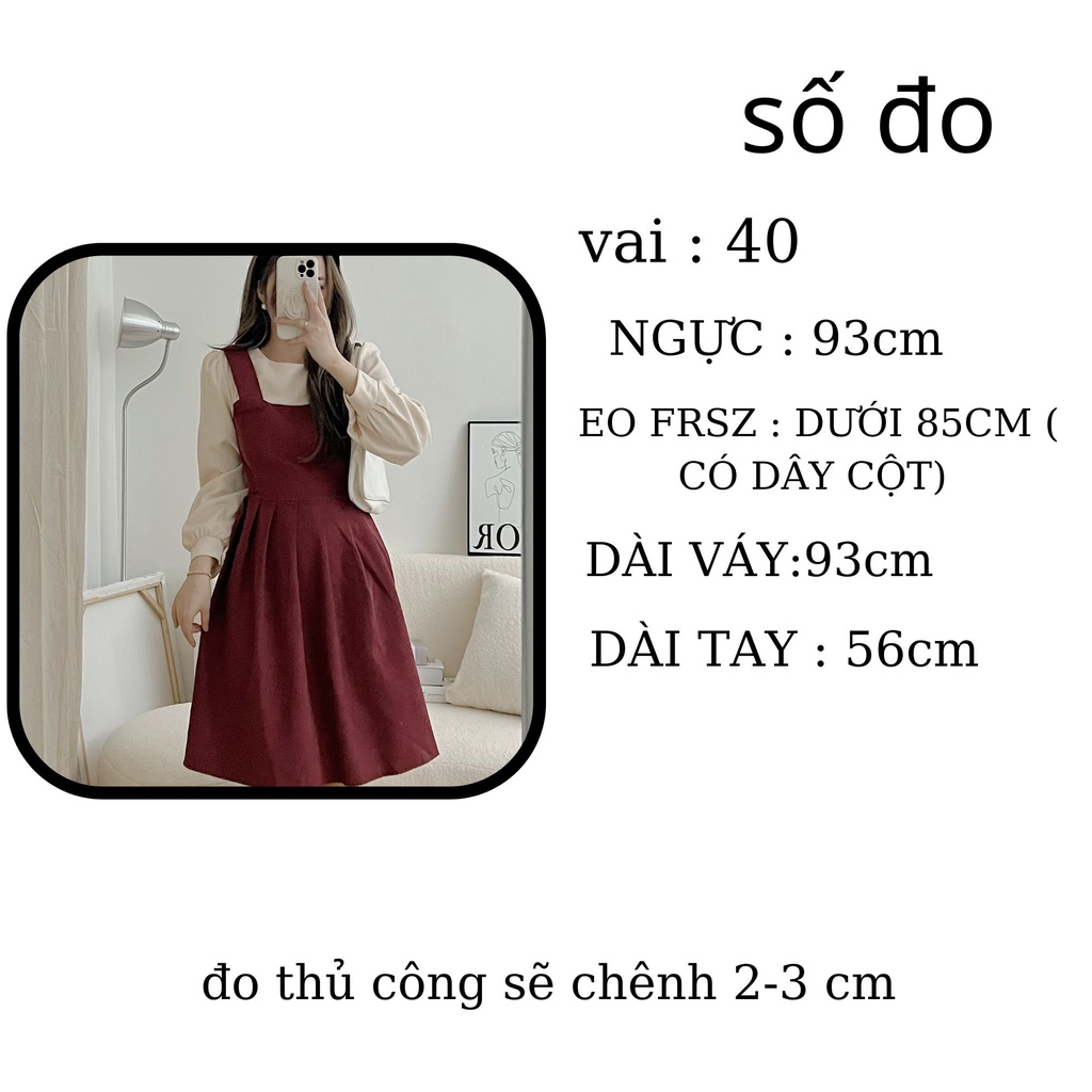 Đầm Nữ Tiểu Thư Tay Dài Eo Xếp Ly Dành Cho Mùa Đông Siêu Hot 2022 Đ13101