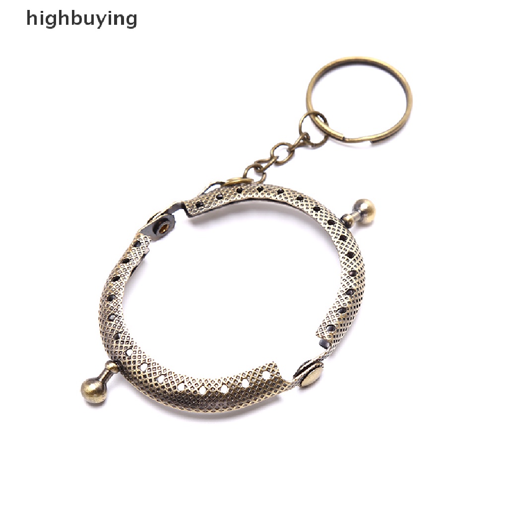 Set 1 Khung Kim Loại 5cm Dùng Để Làm Ví / Móc Khóa Tiện Dụng