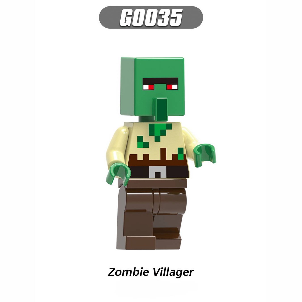 Si Mô Hình Đồ Chơi Nhân Vật Trong Game minecraft