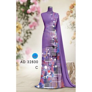 Vải áo dài in 3D trên lụa nhật