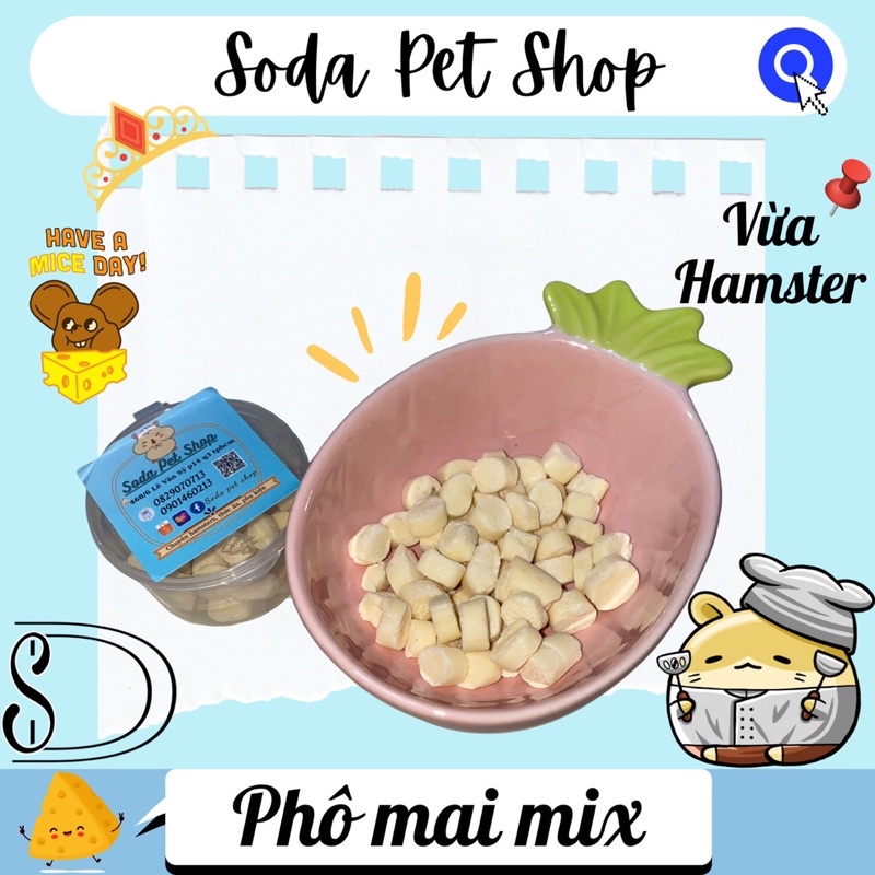 Phô Mai Mix Cho Hamster