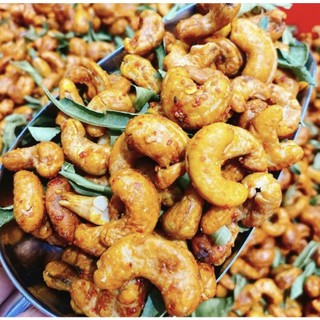 2 kg hạt điều rang tỏi ớt bao ngon, không hỏng 1 hũ, 2hũ, 4 hũ