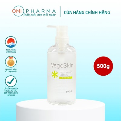 [Date 11/07/2026] Sữa Dưỡng Ẩm Rau Củ Vegeskin S Select Nhật Bản (500ml)