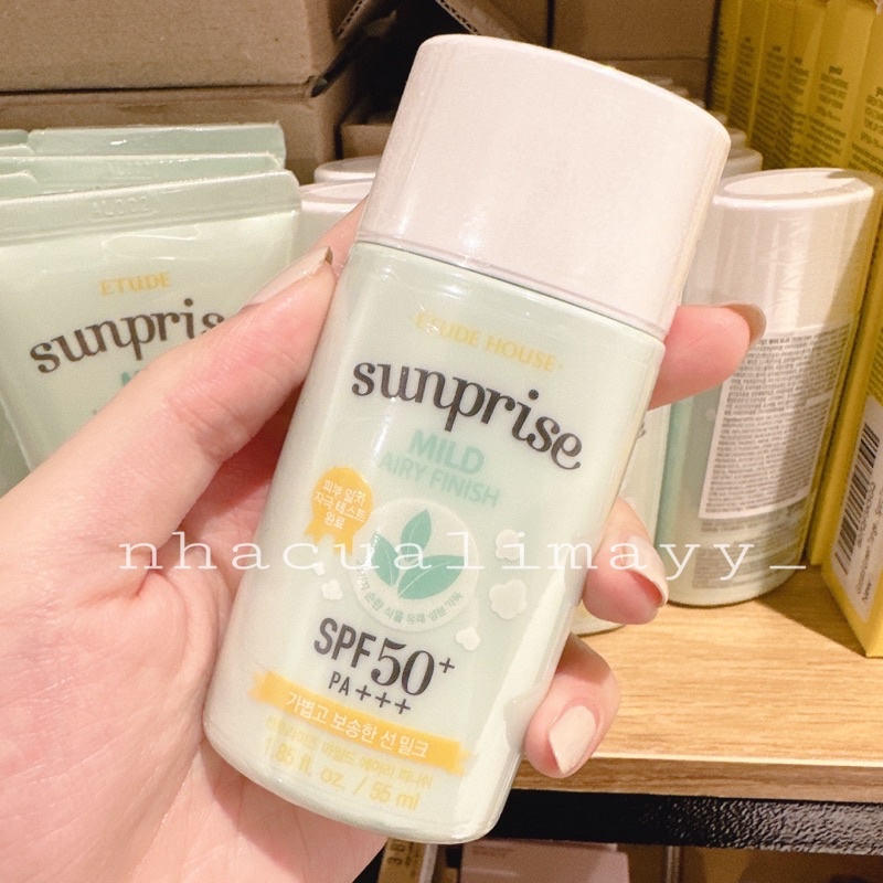 Kem chống nắng Etude SunPrise Mild Watery Light/Airy Finish