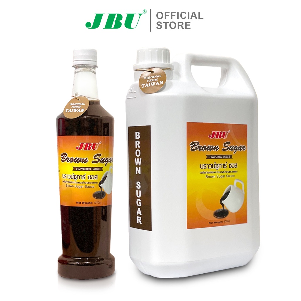 Syrup Đường Nâu- syrup đường đen Đài Loan Brown Sugar JBU