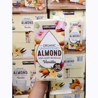 Sữa hạnh nhân kirkland 946ml mỹ date 1/24