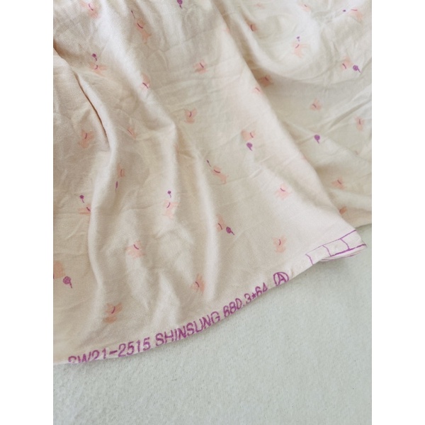 Vải thun cotton lụa 4c Hàn dành cho bé gái