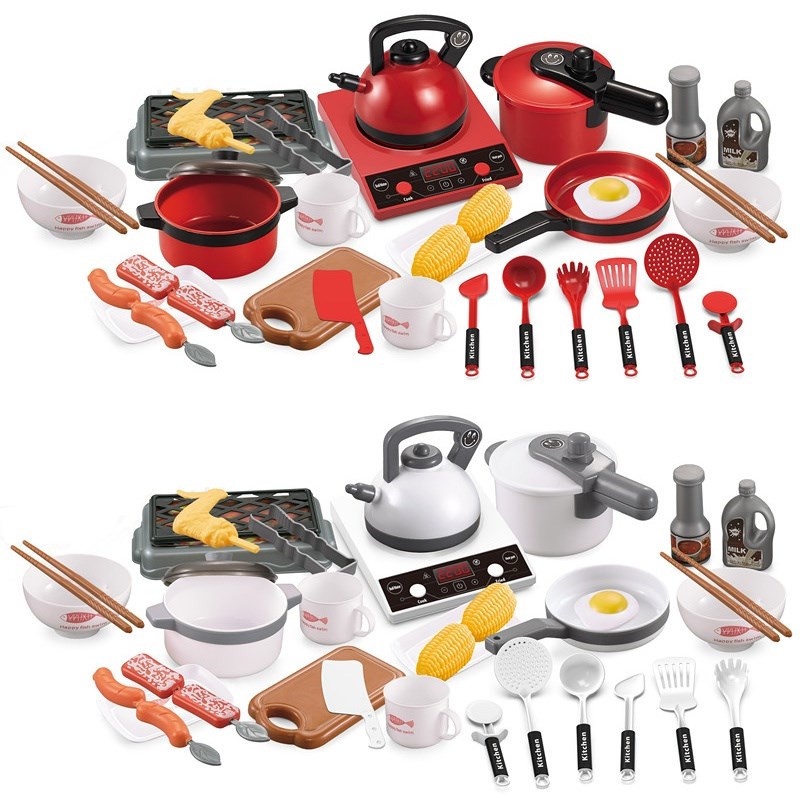 Đồ Chơi Bộ Đồ Chơi Nấu Ăn 36 Món Cho Bé Tập Nấu Ăn