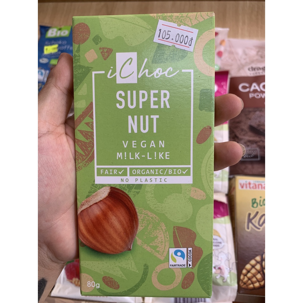 Socola hữu cơ Ichoc các vị