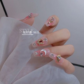 charm đá đỏ nail- gắn móng- trang trí móng tay
